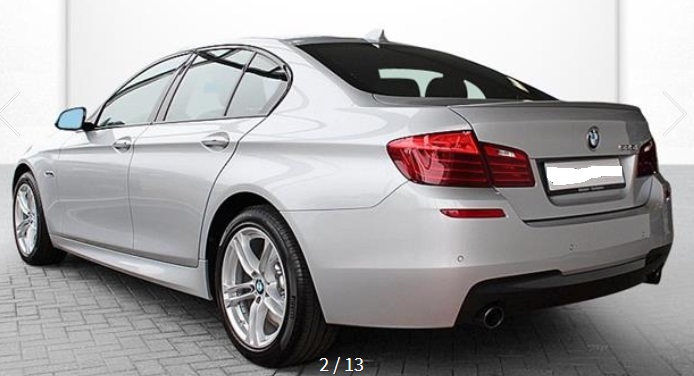 Left hand drive BMW 5 SERIES 535